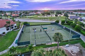 Community tennis courts