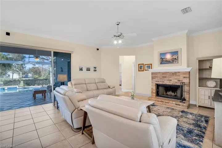 Fireplace in Great Room