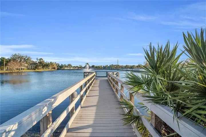 Community Park with tennis , pickleball, fishing and picnicking