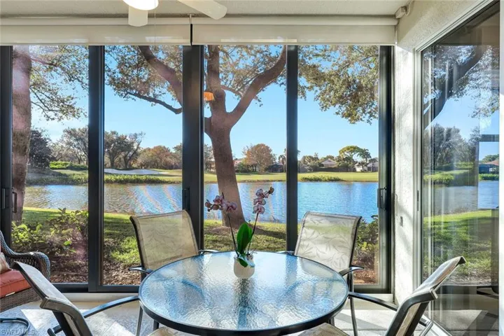 VIEW FROM YOUR 4 SEASON ROOM/SCREENED LANAI!