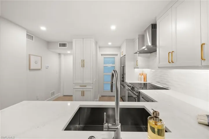 Quartz countertops add modern flair and functionality