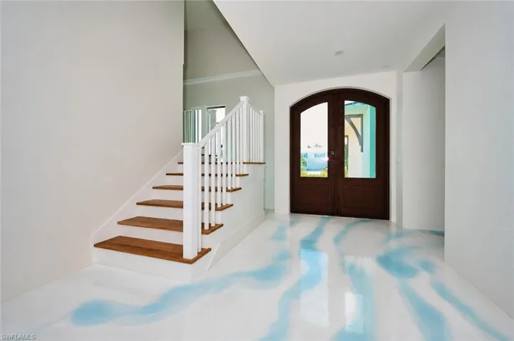 First floor ground level entry