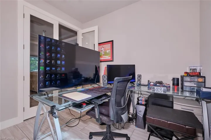 View of office area