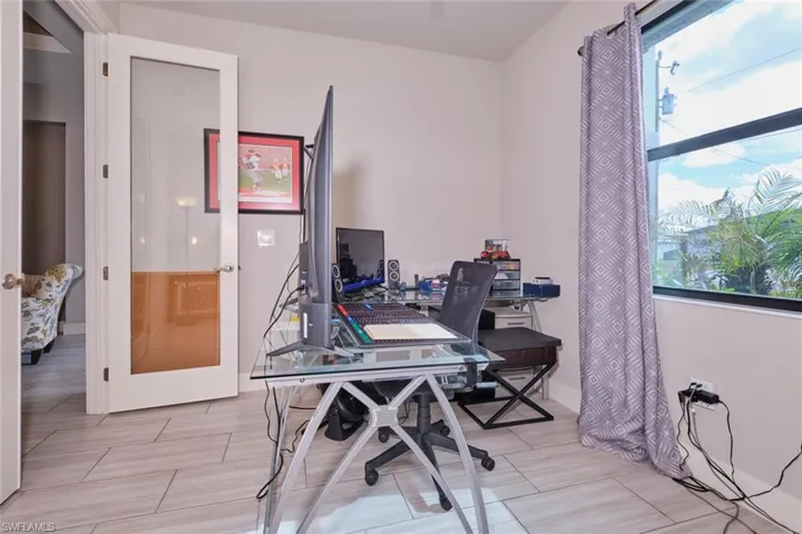 office/den with french doors