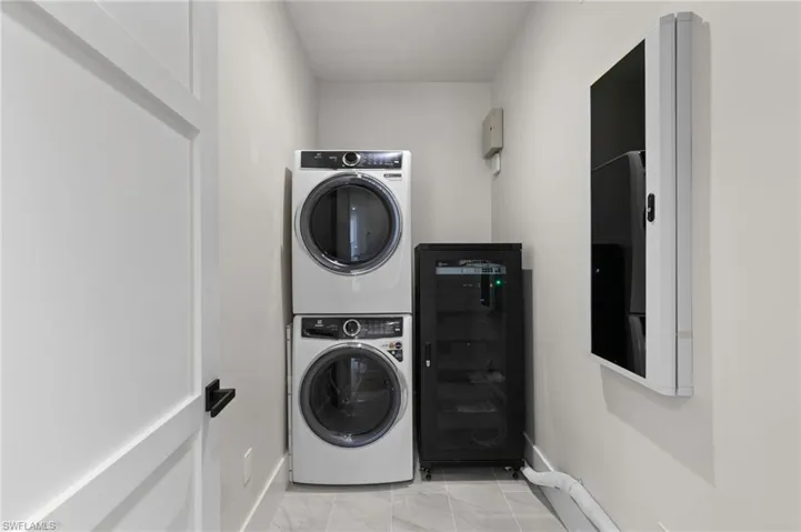 Upstairs Laundry and Electronics