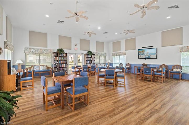 LIBRARY AND SOCIAL GATHERING CLUBHOUSE