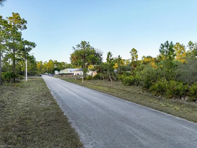 View of asphalt road