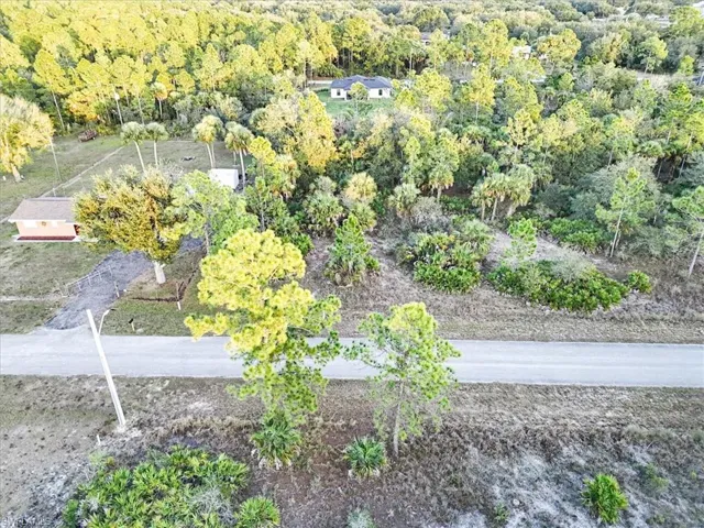 Aerial overview of property's location