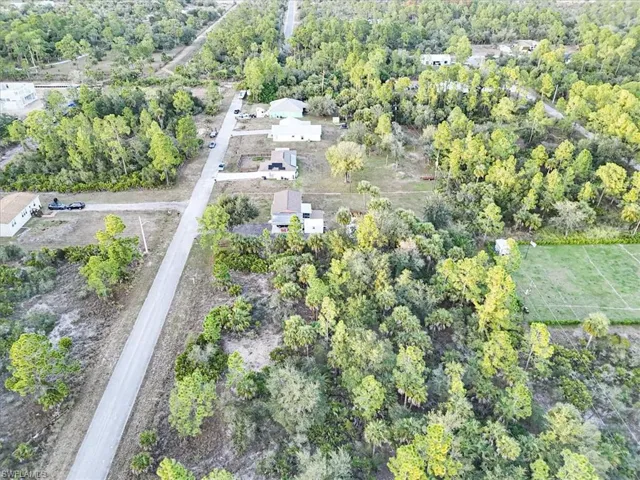 Aerial view of property's location