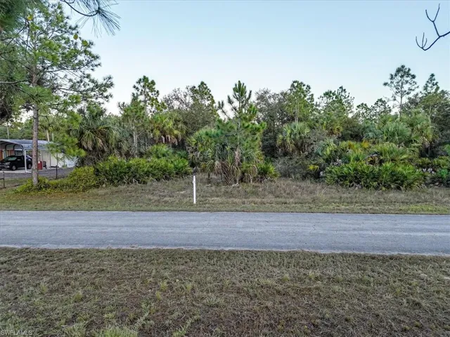 View of asphalt street