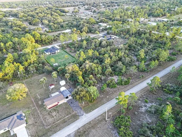 Aerial overview of property's location
