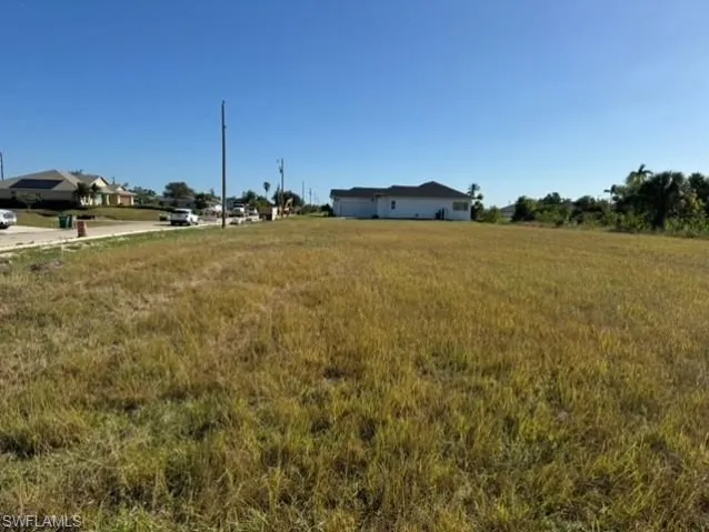 View of three lots looking east