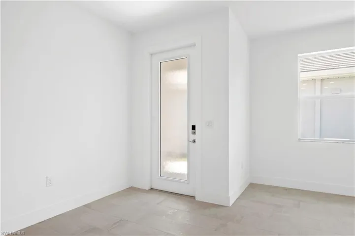 Front entry door
