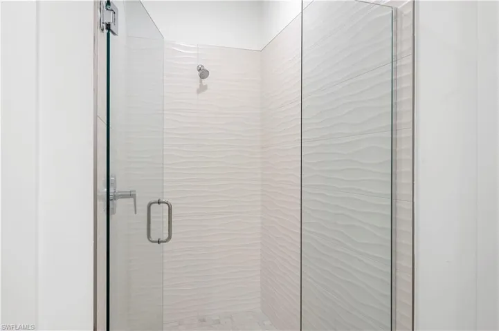 Primary bathroom shower