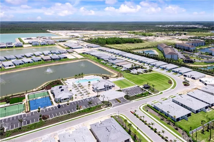 Aerial view of Seven Shores