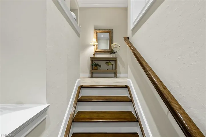 View of stairway
