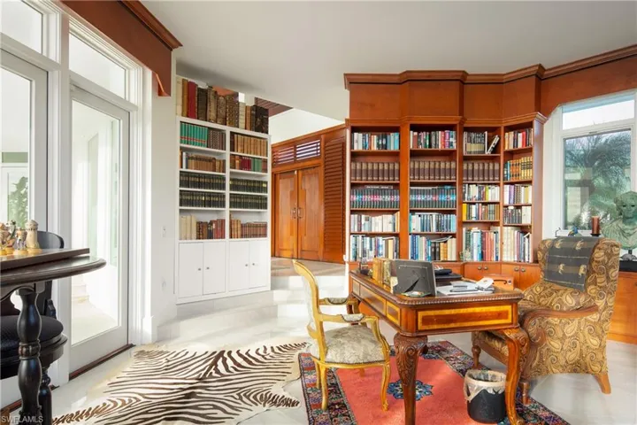 View of home office