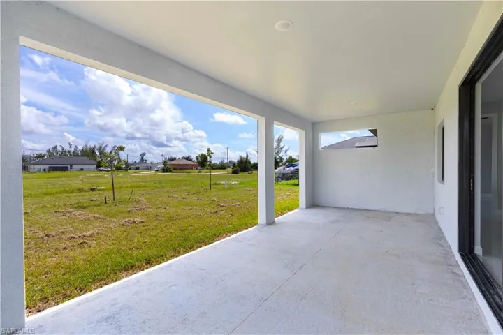 View of patio