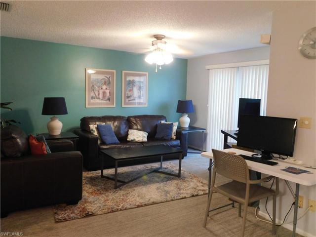 Living area with work space