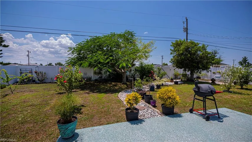 View of yard