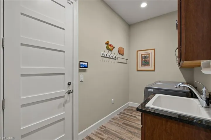 Laundry Room to Garage