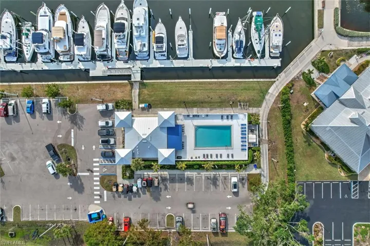 Dock area with a water view - Manatee and baby