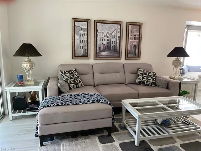 View of living room