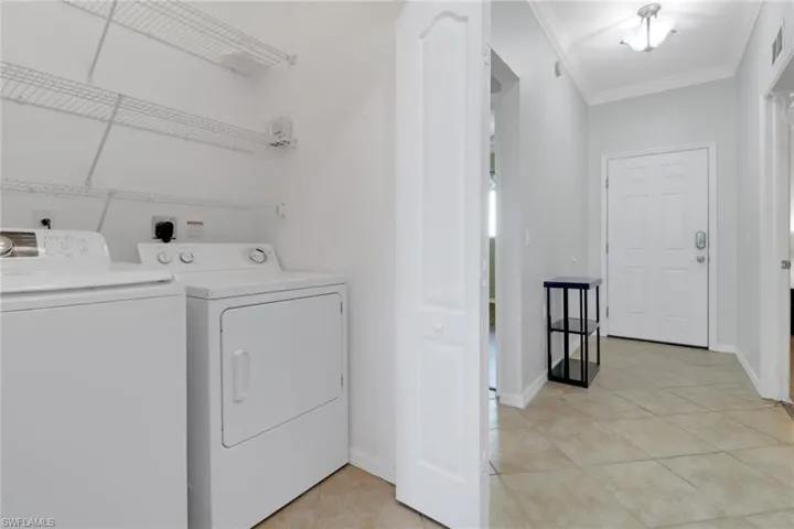 Private Laundry Inside