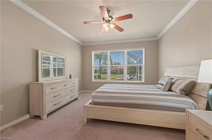28526 Guiivere Way Bonita Springs FL 34135  - Owner's bedroom easily accommodates a king sized bed with 2 nightstands