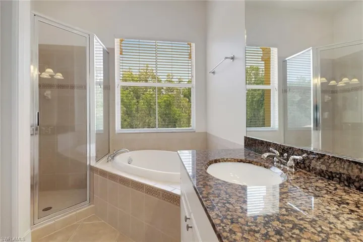 Separate Tub and Shower in Primary Bath