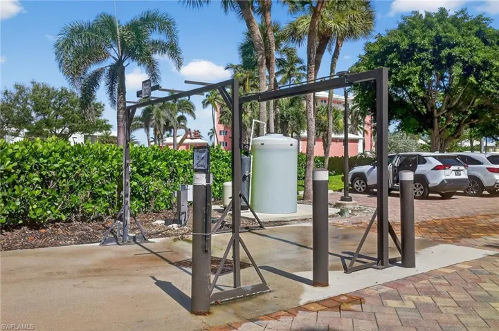 Car wash area