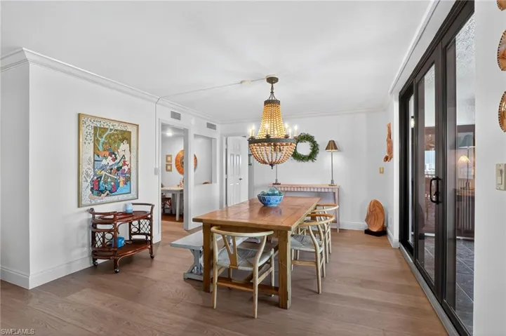Dining area