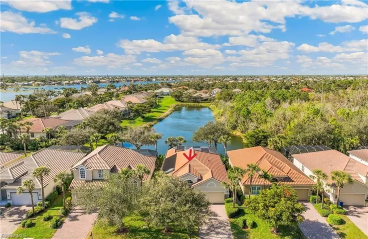 Beautiful lake front home.