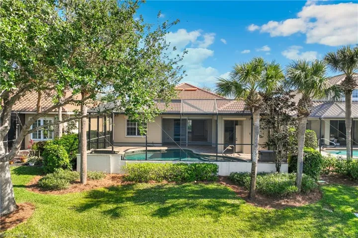 Back view of home.