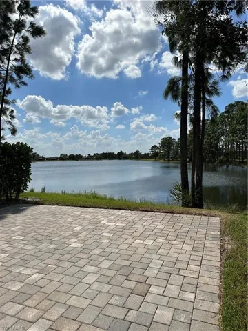 View of property view of water