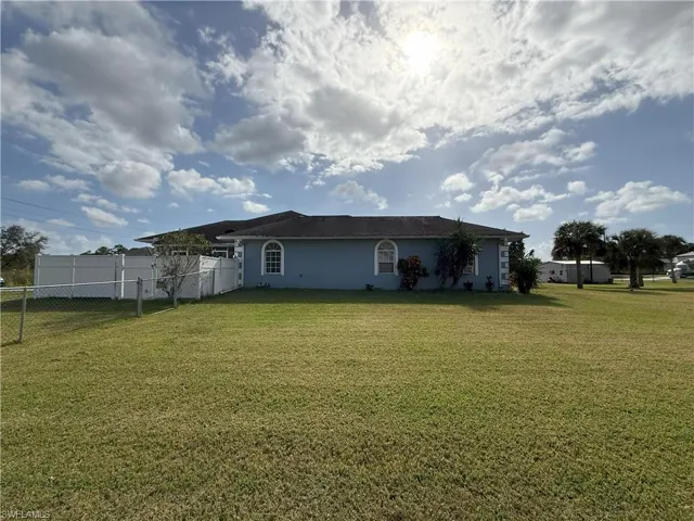 View from right mid section of property
