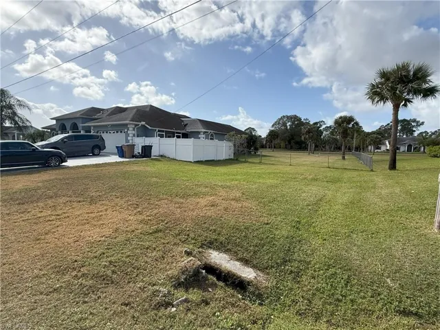 View from right front corner of property