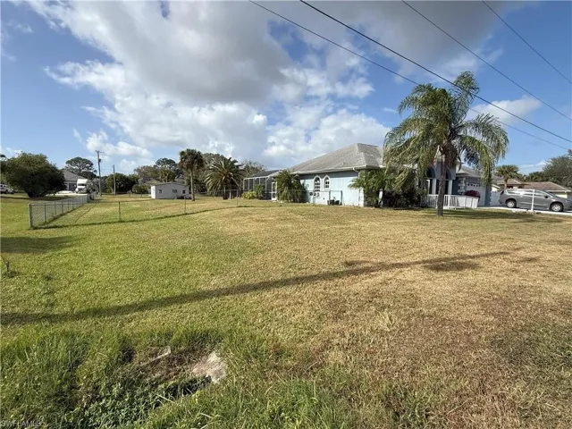 View from left front corner of property