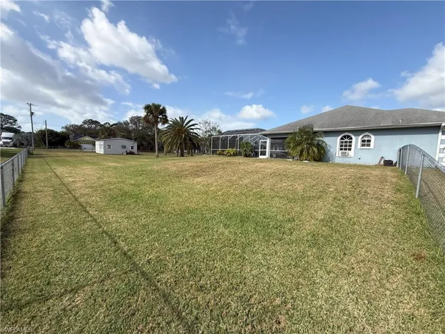 View from left front corner of property