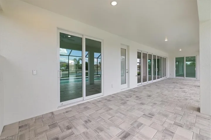 View of patio