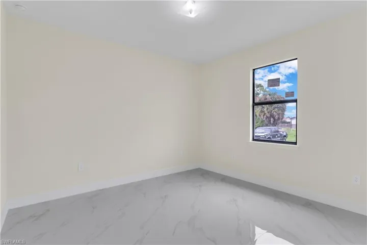 View of spare room