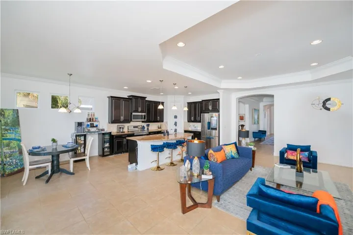 Easy Entertaining with the open floor plan