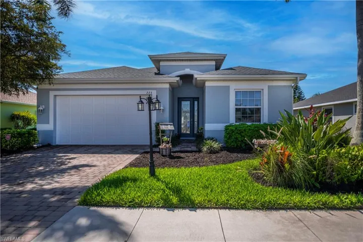 Paver drive and walk