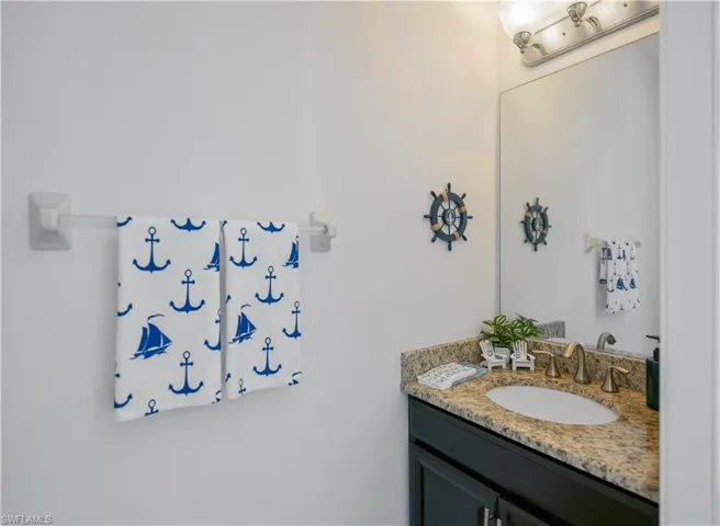 Pool half bath