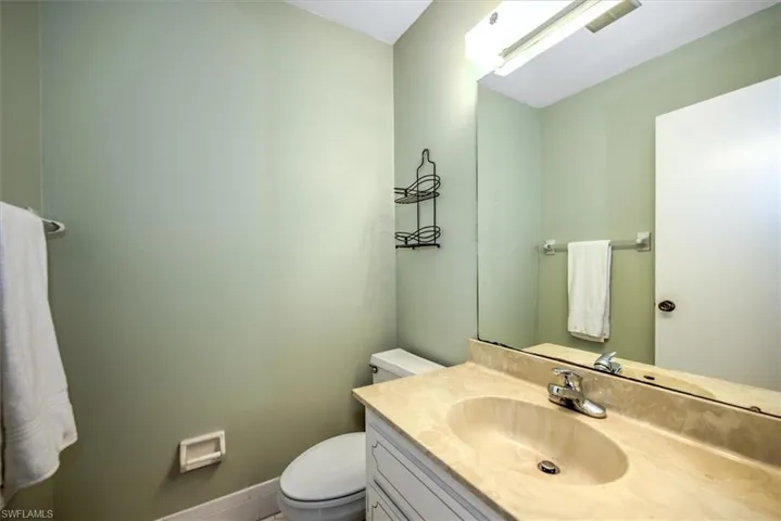 half bath in 3rd bedroom