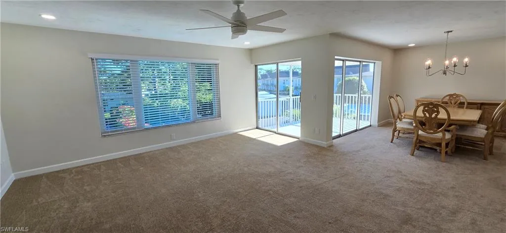 Spacious Modern Open Floor, Living, Dining Room & Lanai