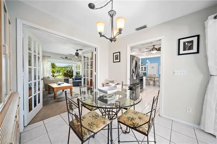Dining area