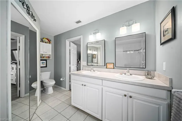 Primary Bath with large walk in closet