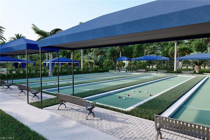 Bocce courts