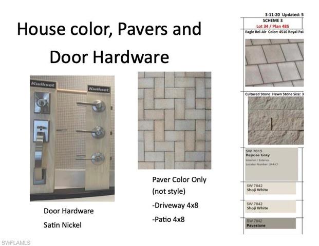 Home exterior selections